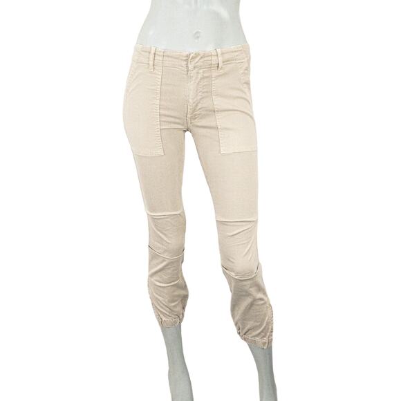 NILI LOTAN Women's French Military Pants Desert Sand Sz 0 28w - Picture 1 of 8